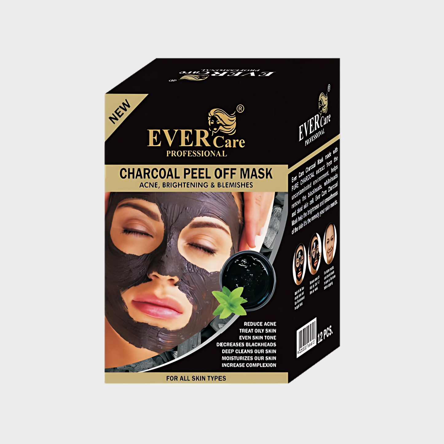 Charcoal Peel-Off Face Mask – Blackhead Remover & Deep Clean