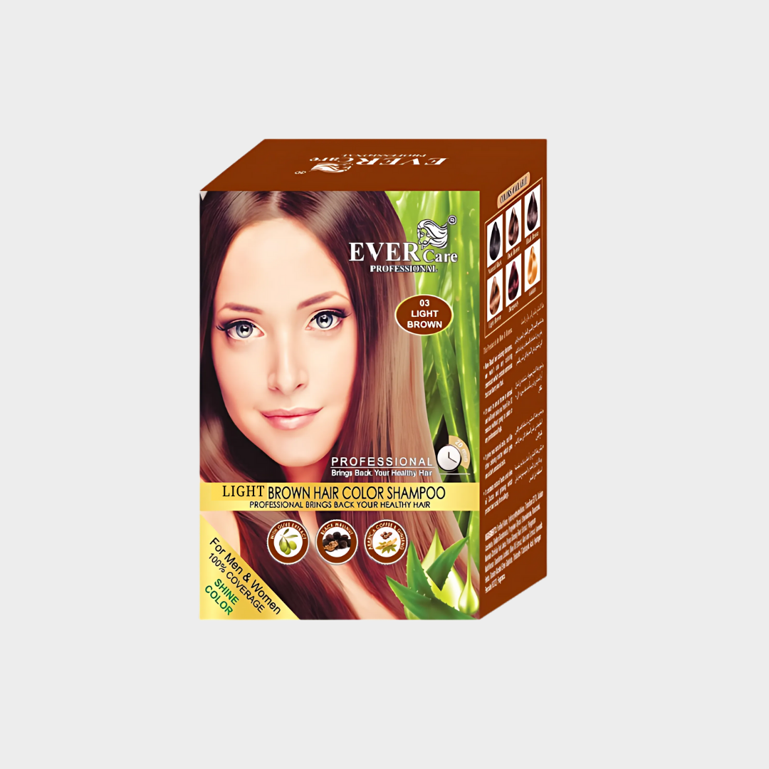 EverCare Color Shampoo - Light Brown