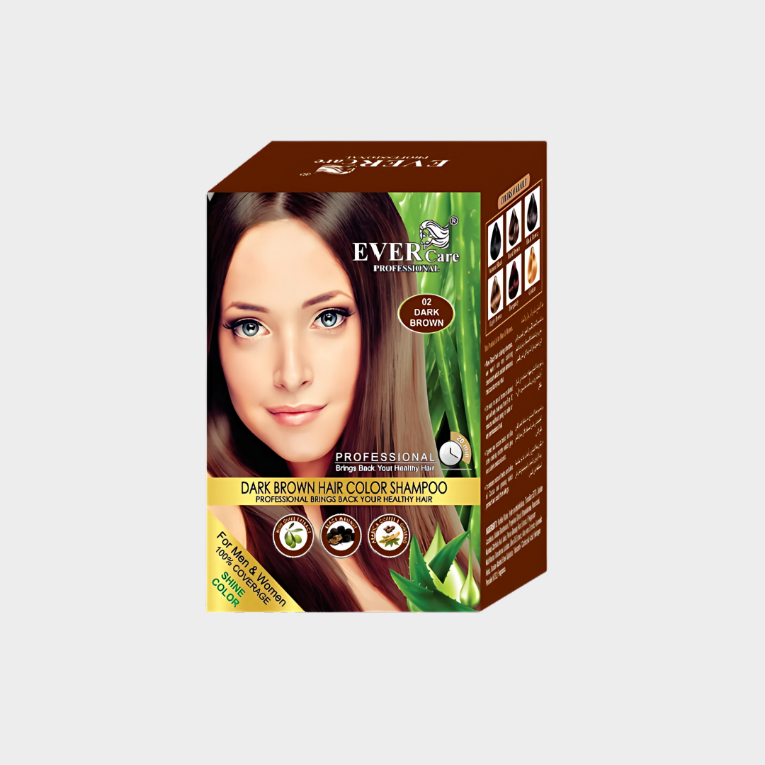 EverCare Color Shampoo - Dark Brown