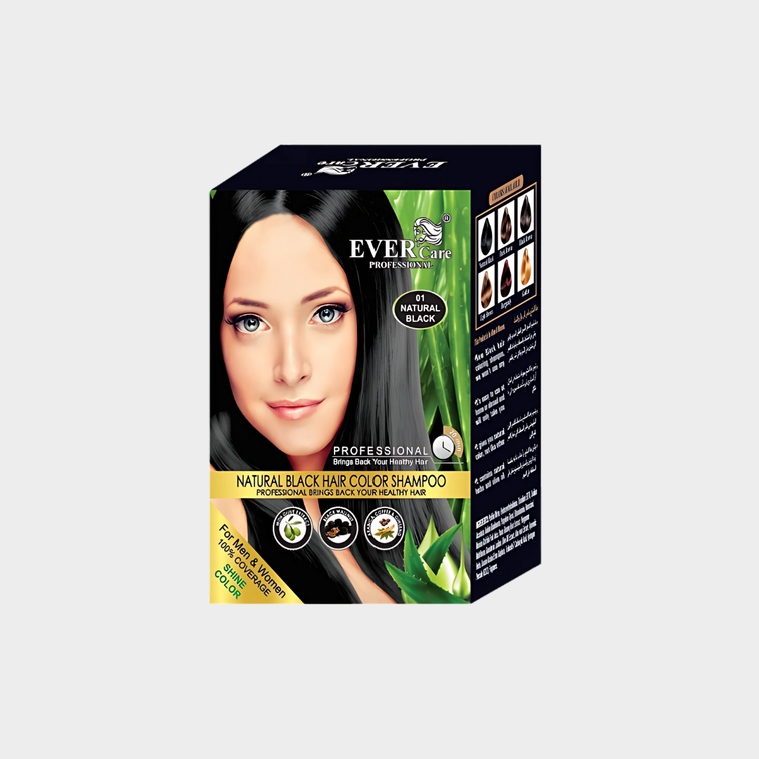 EverCare Color Shampoo - Natural Black